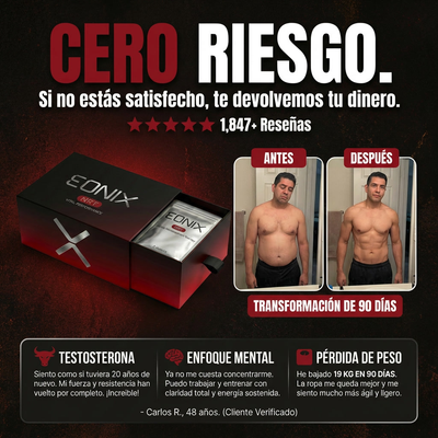 EONIX PERFORMANCE | ACTIVADOR DE TESTOSTERONA 10 EN 1